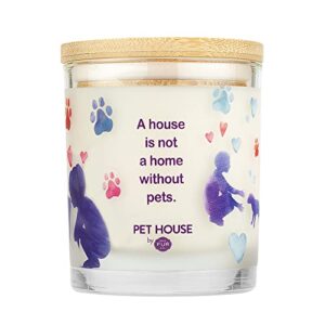 One Fur All Welcome Home Candle - Pet-Friendly Candle - Gifts for Pet Parents - Pet Odor Eliminator Candle - Non-Toxic Scented Candles, Gotcha Day Dog Gift