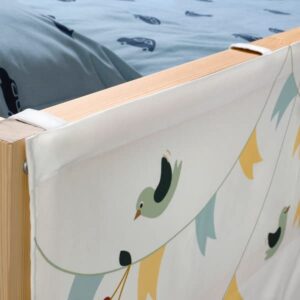 KURA Kid Bed Curtain Market Stall Pattern Colorful 205.061.50