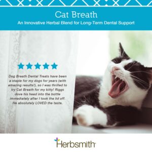 Herbsmith Cat Breath - Dental Support for Cats - 75g