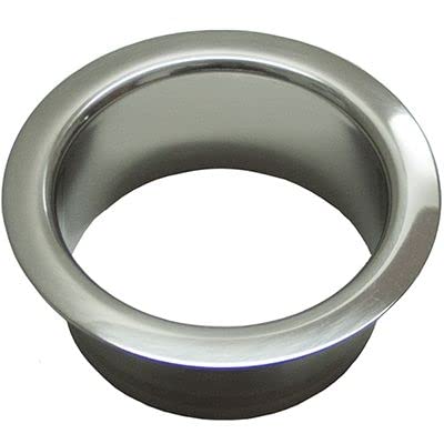 3 x 1.5 in. Polished Trash Grommet, Stainless Steel