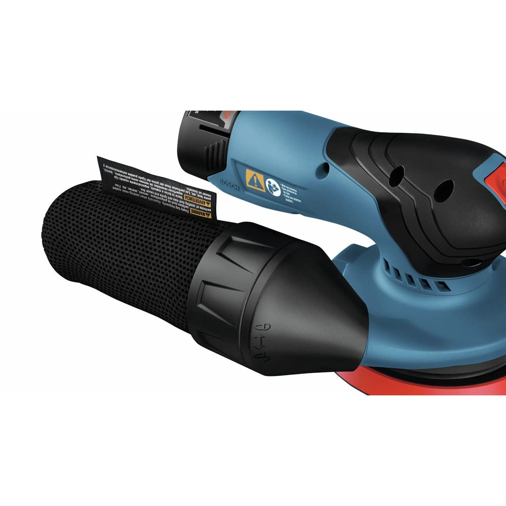 Bosch GEX12V-5N-RT 12V Max Brushless Lithium-Ion 5 in. Cordless Random Orbit Sander (Tool Only) (Renewed)