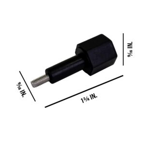 IMM Replacement for Hoshizaki 434168G-01 Black Thumbscrew