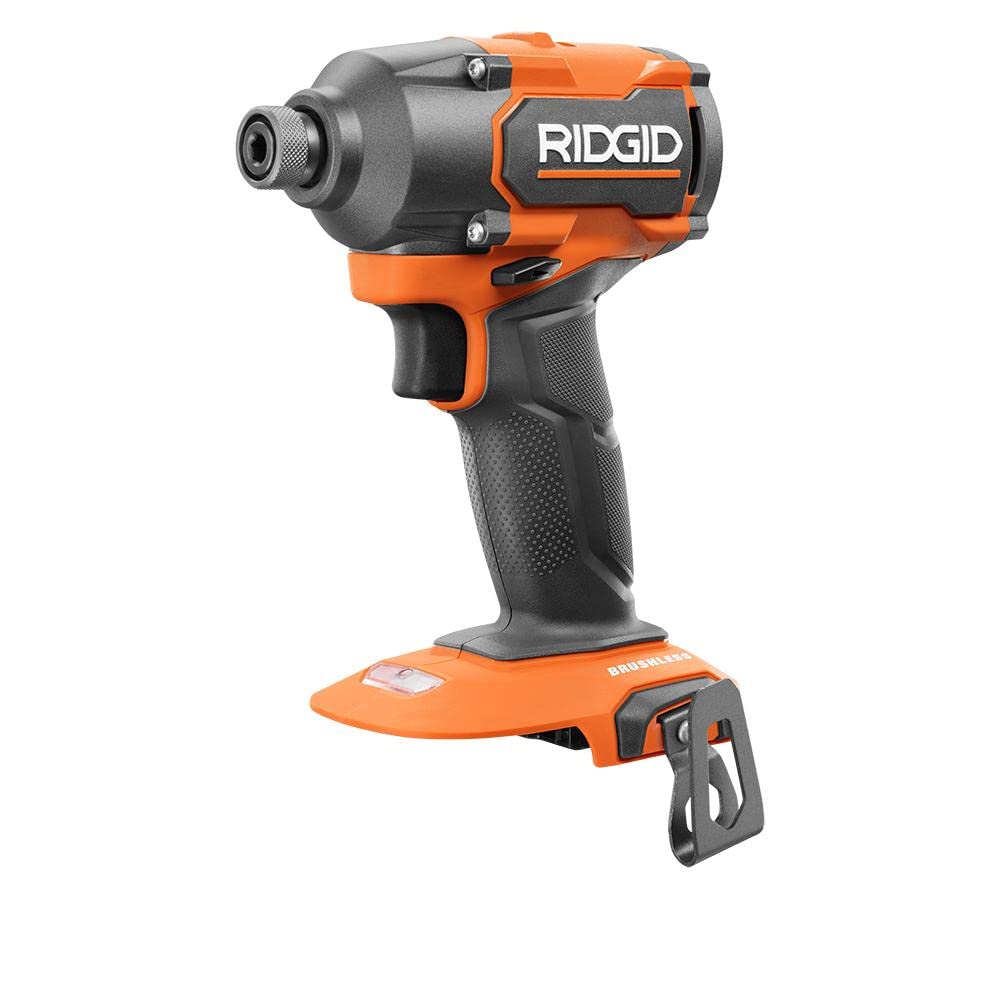 Ridgid 18v Brushless 3-Speed 1/4 in. Impact Driver (Tool Only, bulk packaged) (Renewed)