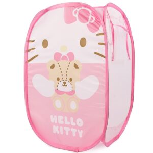 theavengers hello kitty pop up hamper with durable carry handles, 21 inch h x 13.5 inch w x 13.5 inch l