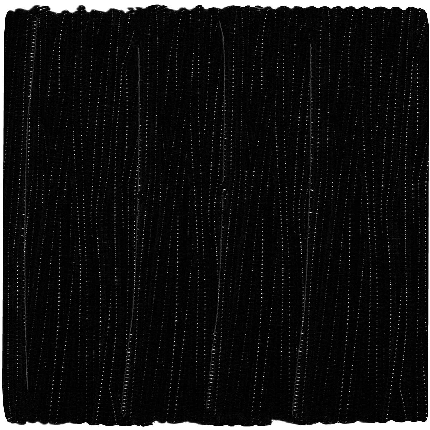 Black Pipe Cleaners Chenille Stems (300 Pack) for DIY Art Craft Decorations Creative (0.24 x 12 Inch)