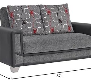 Ottomanson Extreme Collection, Loveseat, Grey