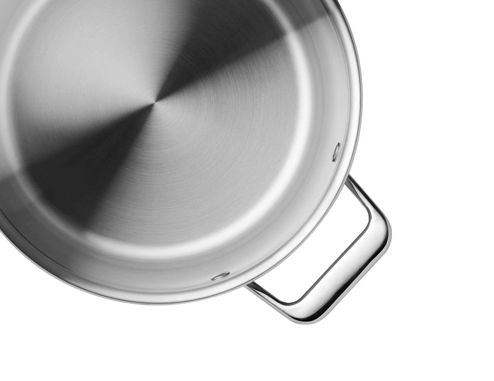 Misen 8 QT Stainless Steel Stock Pot with Lid - Stew & Soup Pot with Handles - Large Pot for Cooking