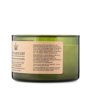 Cannabolish Odor Removing 3-Wick Candle, 16 oz