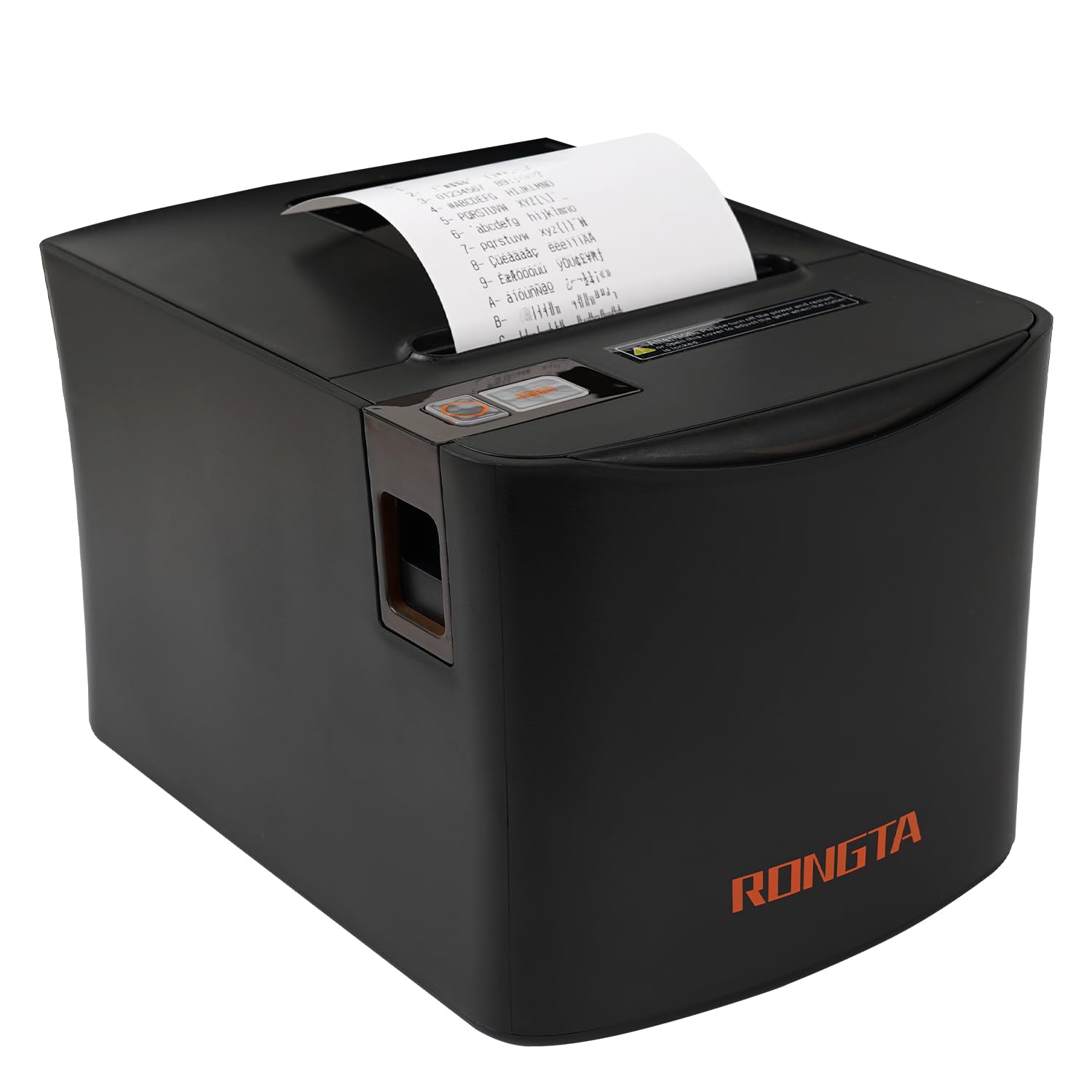 Rongta Thermal Receipt Printer, 80mm High-Speed POS Printer with Auto Cutter, 250mm/s, Ideal for Kitchen & Small Business, Compatible with Windows, Linux, MacOS