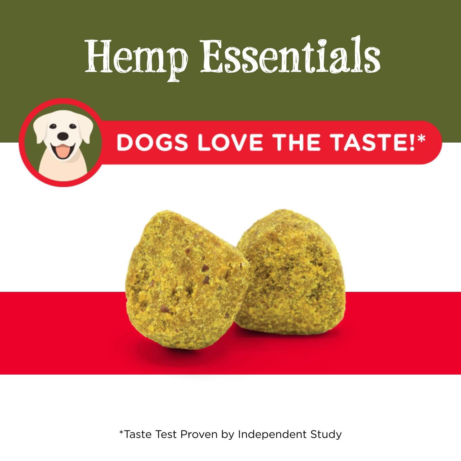 Nutri-Vet Hemp Hip & Joint Soft Chews for Dogs - with Glucosamine and MSM - Peanut Butter & Honey Flavor - 12.7 Ounces