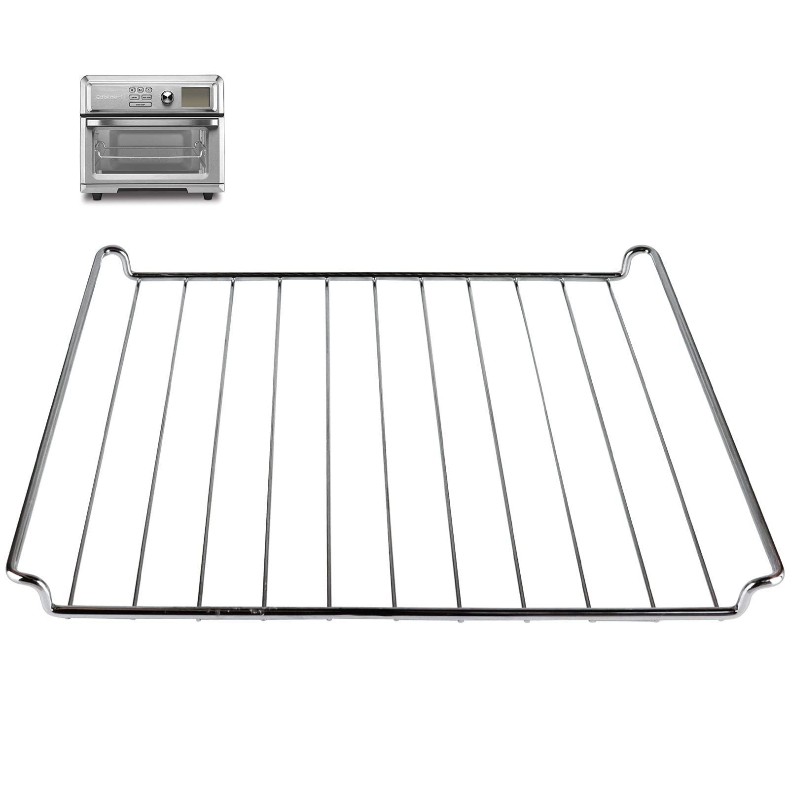 Wire Oven Rack Compatible for Cuisinart TOA-60/65 Convection AirFryer Toaster Oven, TOBEFORT Stainless Steel Wire Rack, Replacement Oven-Safe Warming Rack, Cooling Rack for Cooking and Baking