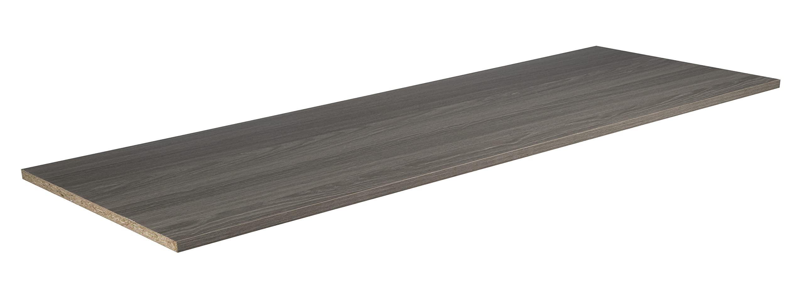 ClosetMaid SuiteSymphony Wood Top Closet Shelf, 48-Inch Wide, Graphite Grey