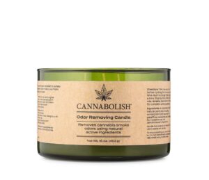 cannabolish odor removing 3-wick candle, 16 oz