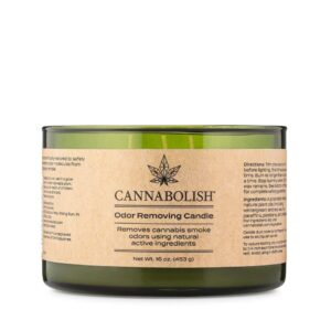 Cannabolish Odor Removing 3-Wick Candle, 16 oz