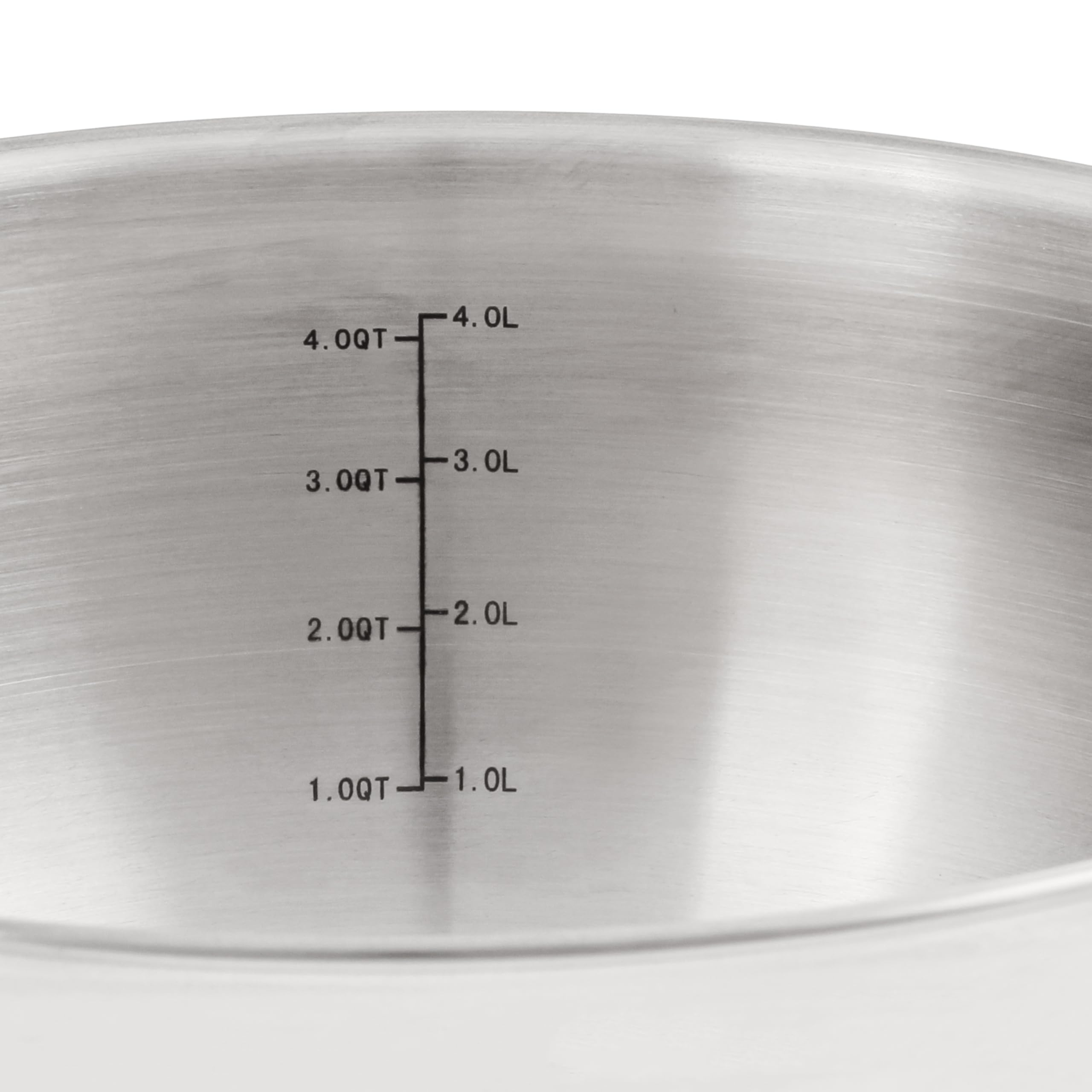 BergHOFF Belly Shape 18/10 Stainless Steel 9.5 inches Stockpot 5.5qt., Metal Lids, Fast, Evenly Heat, Induction Cooktop Ready