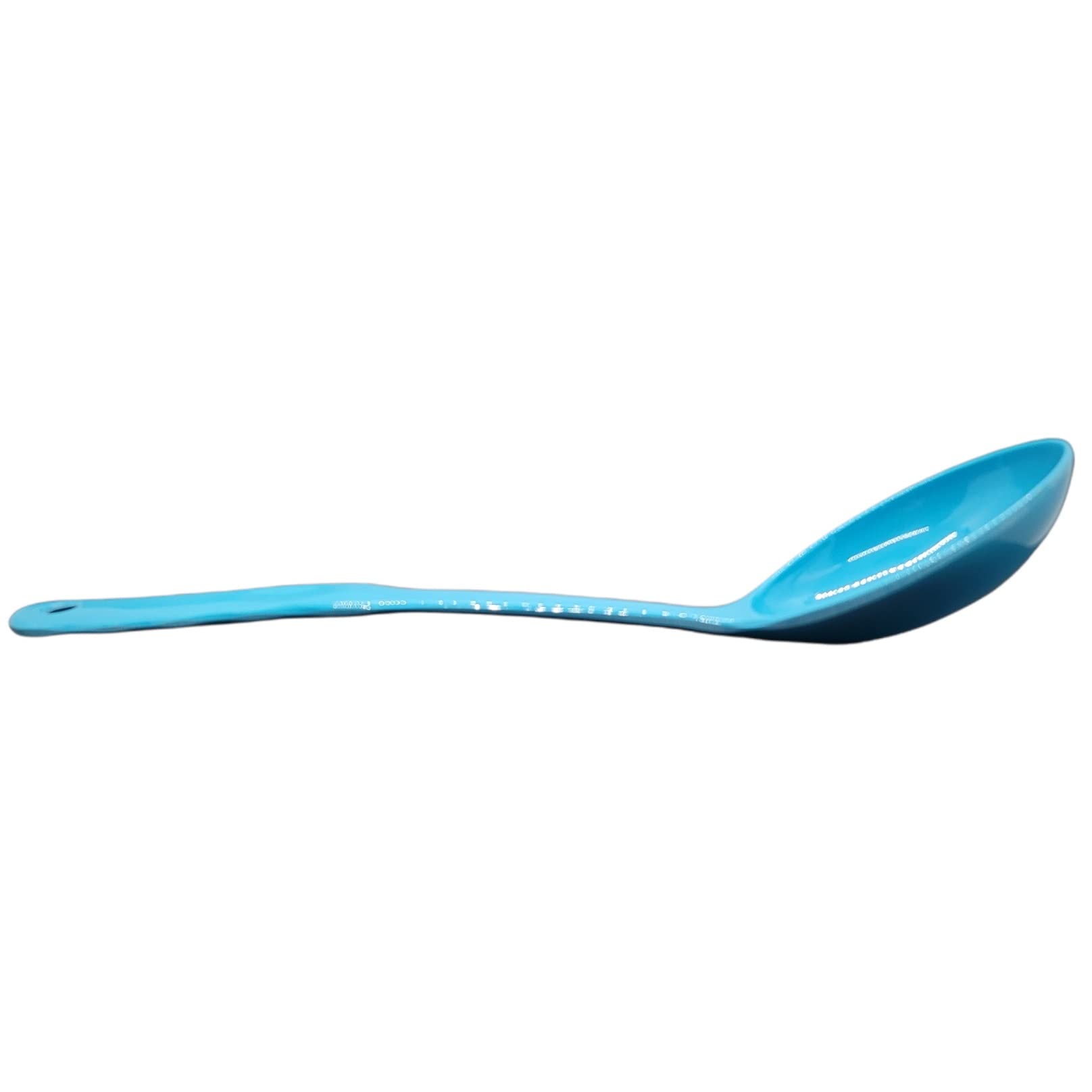 Handy Housewares 12.5" Long Handled Colorful Melamine Basting/Serving Spoon (Blue, 3 Pack)