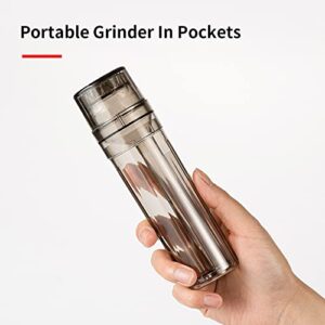 Portable Herb Spice Grinder Cone Rolling Machine Cone Case All-in-One Cone Loader Pre Roll Machine Free for 12 Pre-Roll Cones