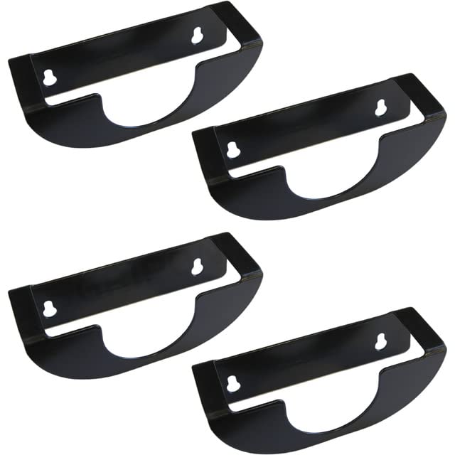 (Pack of 4) Black Angle Grinder Holder Tool Wall mount Bracket for 5inch Grinder