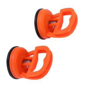 Glass Sucker Carrier, Suction Cup Lifter Suction Moving Tool to Lift Large Glass Vacuum Lifter Lifting Clamps Suction Cup Vacuum Heavy Duty Suction Cup for Car Shell for Glass