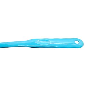 Handy Housewares 12.5" Long Handled Colorful Melamine Basting/Serving Spoon (Blue, 3 Pack)