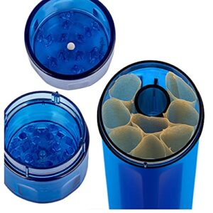 Portable Herb Spice Grinder Cone Rolling Machine Cone Case All-in-One Cone Loader Pre Roll Machine Free for 12 Pre-Roll Cones