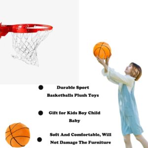 CHELEI2019 11" Stuffed Basketball Plush Baby Toy,Soft Sport Ball Pillow,Gifts for Kids,Boys