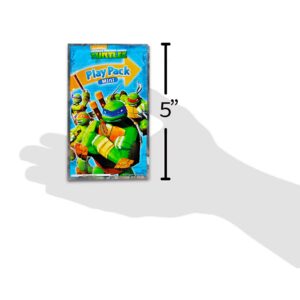 Kemolpo Teenage Mutant Ninja Turtles Mini Party Favors Set for Kids - Bundle with 24 Mini TMNT Play Packs with Coloring Pages, Stickers and More (Ninja Turtles Birthday Party Supplies)