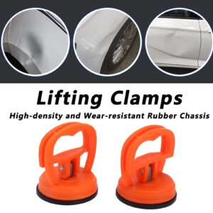 Glass Sucker Carrier, Suction Cup Lifter Suction Moving Tool to Lift Large Glass Vacuum Lifter Lifting Clamps Suction Cup Vacuum Heavy Duty Suction Cup for Car Shell for Glass