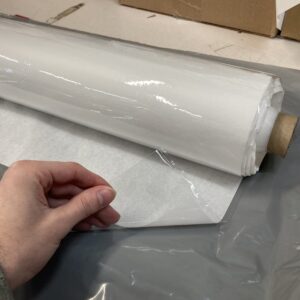 Hometex Canada Clear Vinyl 54" Wide 12 Gauge (25 Yard Roll)