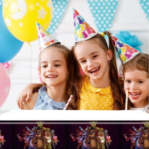 2pcs Five Tablecloth Disposable Tablecover Birthday Party Supplies and Decorations for Kid Boy Baby Shower Rectangle Tables 70"X42",2 Pack