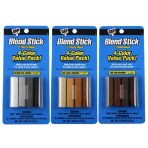 DAP Blend Sticks by Plastic Wood: 0.86 oz (Light Browns)