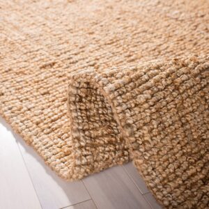 SAFAVIEH Natural Fiber Collection 10' x 14' Beige NFB119B Handmade Farmhouse Premium Jute Living Room Dining Bedroom Area Rug