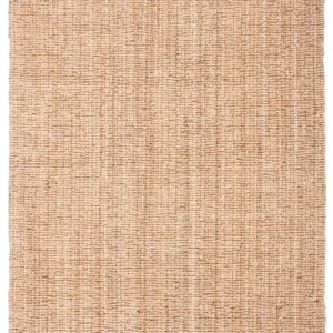 SAFAVIEH Natural Fiber Collection 10' x 14' Beige NFB119B Handmade Farmhouse Premium Jute Living Room Dining Bedroom Area Rug