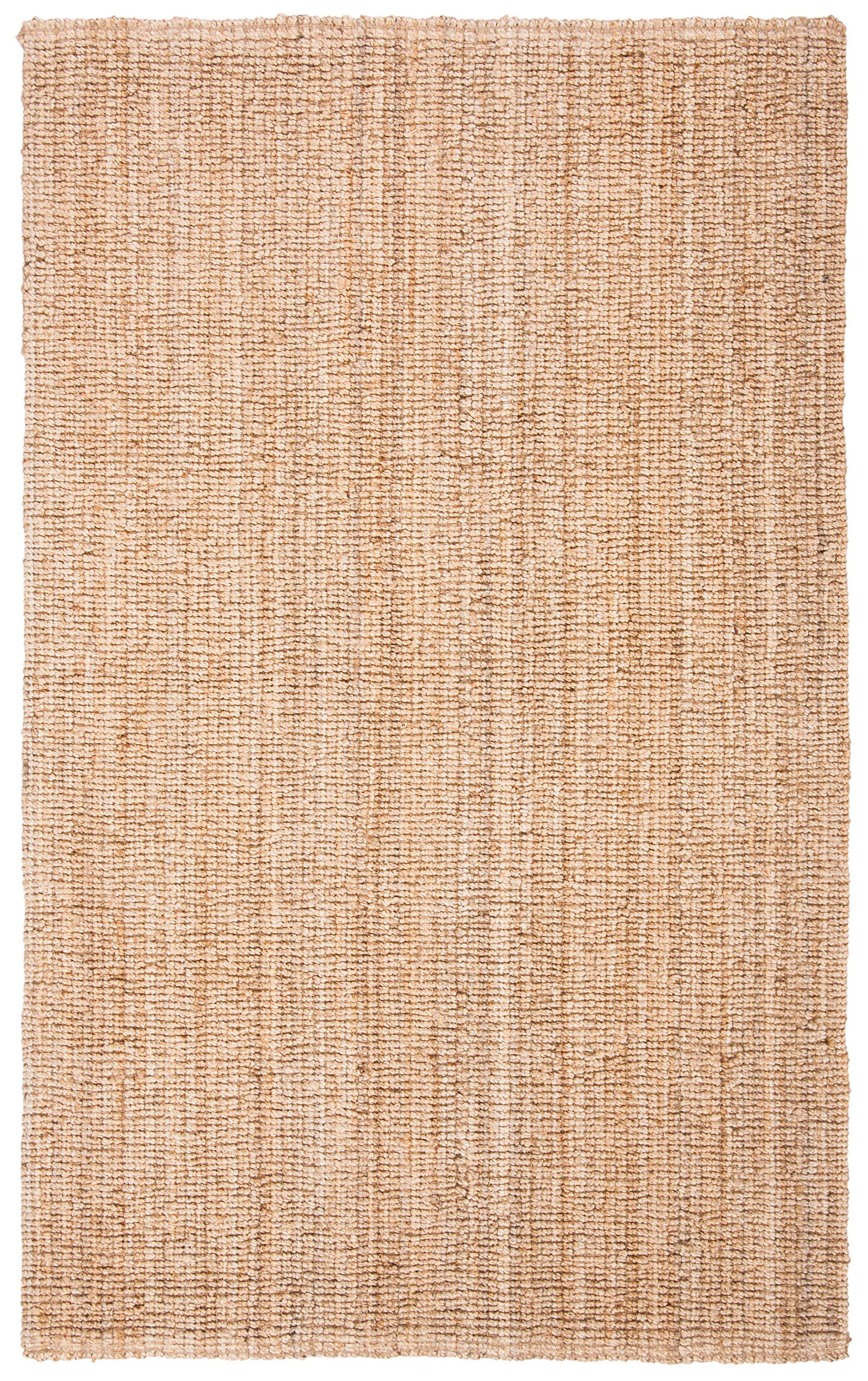 SAFAVIEH Natural Fiber Collection 10' x 14' Beige NFB119B Handmade Farmhouse Premium Jute Living Room Dining Bedroom Area Rug