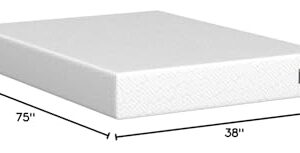 Serta - 9 inch Amazon Exclusive Cooling Gel Memory Foam Mattress, Twin Size, Medium-Firm, Supportive, CertiPur-US Certified, 100-Night Trial - Pure Slumber