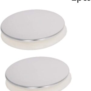 2Pcs 35mm Dia Bathroom Basin Sink Push Button Drain Stopper Plastic Pop Up Click Clack Plug for Bath Vanity Sink,Aicosineg