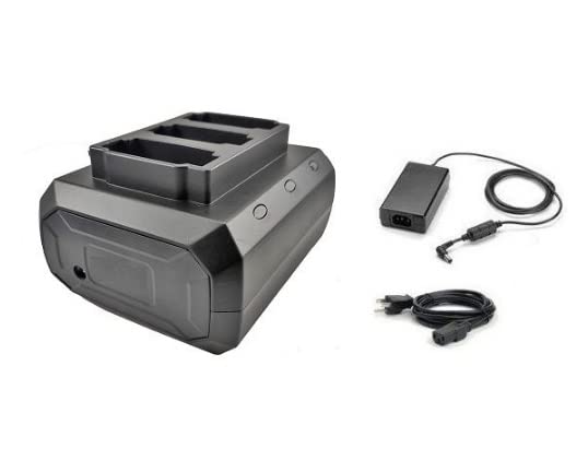 3-Slot Battery Charging Cradle Kit for MC9300, MC930B, MC930P Android Barcode Scanners | (Power Supply Included)