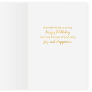 The Gallery Collection, 1 Count Card Pack, Birthday Card with Foil Lined Envelope (Blow the Lid Birthday)