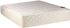 ds solutions usa grandeur deluxe full xl size medium firm two-sided mattress only with mattress cover protector - fully assembled, spine support, long lasting comfort, quilted fabric cover