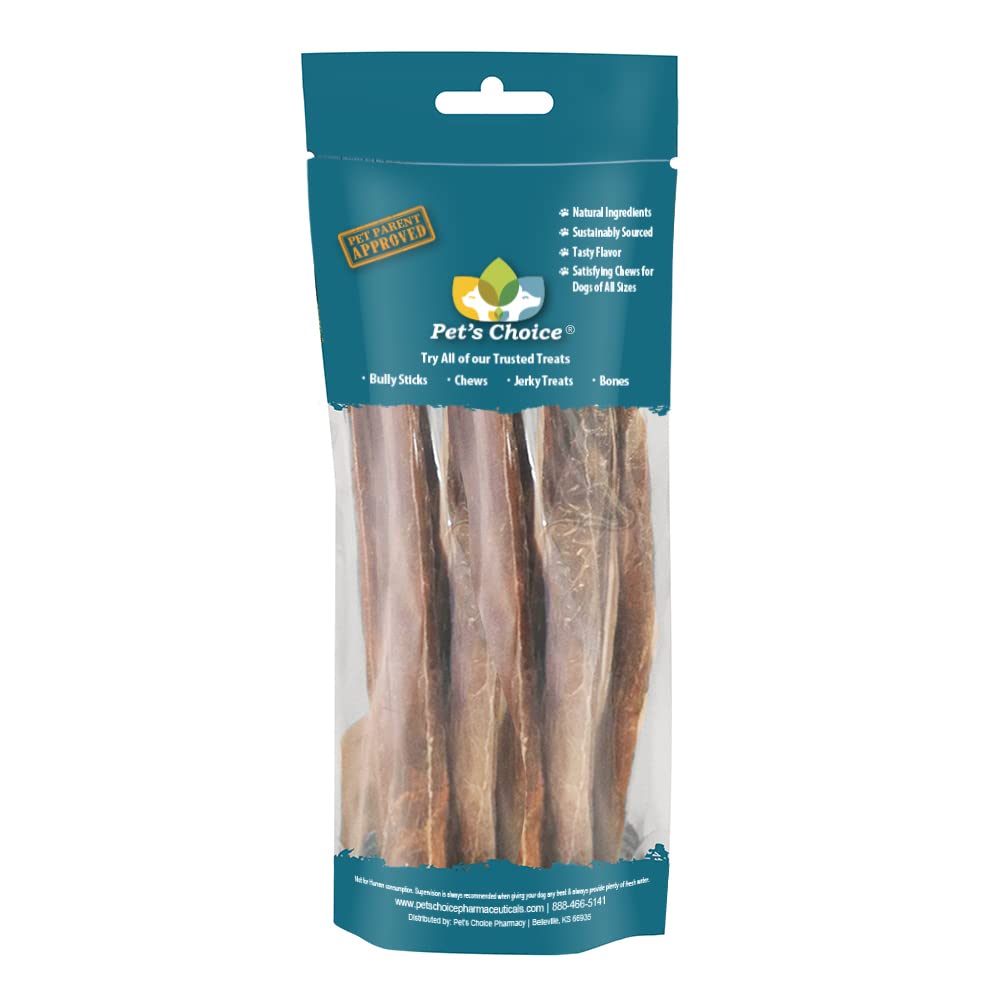 Pet's Choice Premium Bully Sticks, 12", 12pk, Brown (CW12-PZ12)