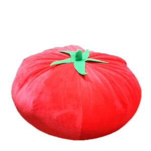 JIANEEXSQ Tomato Shaped Pillow Home Decorative Creative Cushion Plush Stuffed Pillow Cushion