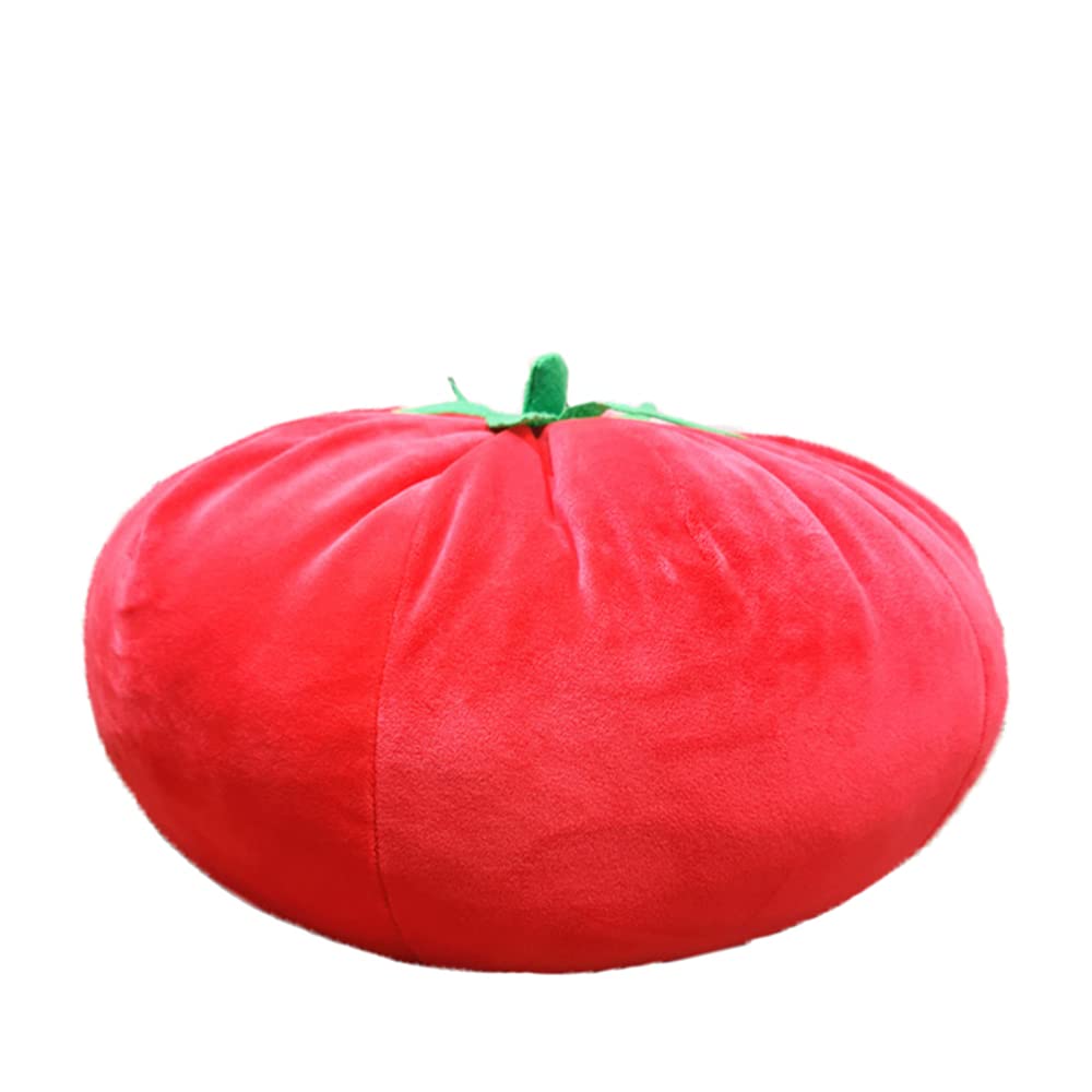 JIANEEXSQ Tomato Shaped Pillow Home Decorative Creative Cushion Plush Stuffed Pillow Cushion