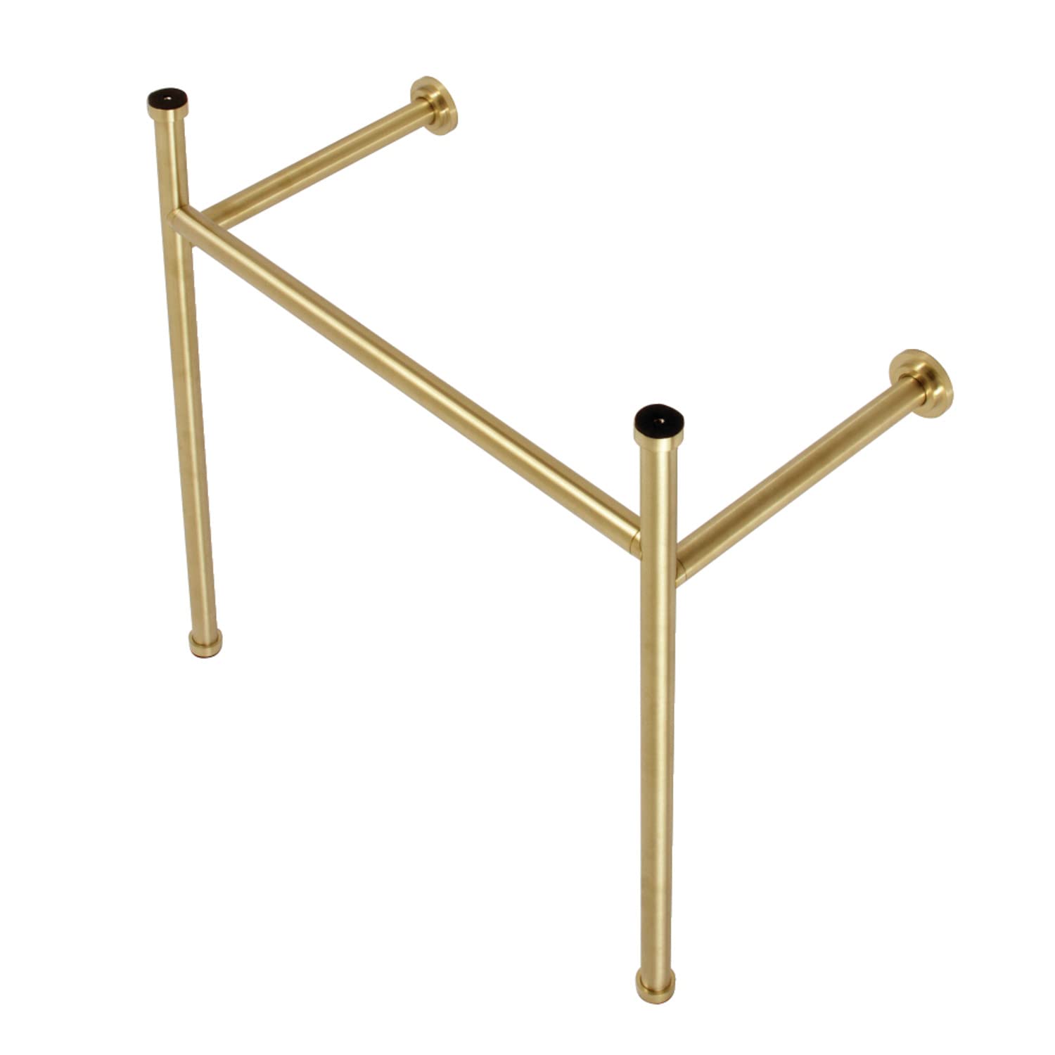 Fauceture VPB28147 Hartford Stainless Steel Console Sink Legs, Brushed Brass