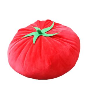 JIANEEXSQ Tomato Shaped Pillow Home Decorative Creative Cushion Plush Stuffed Pillow Cushion