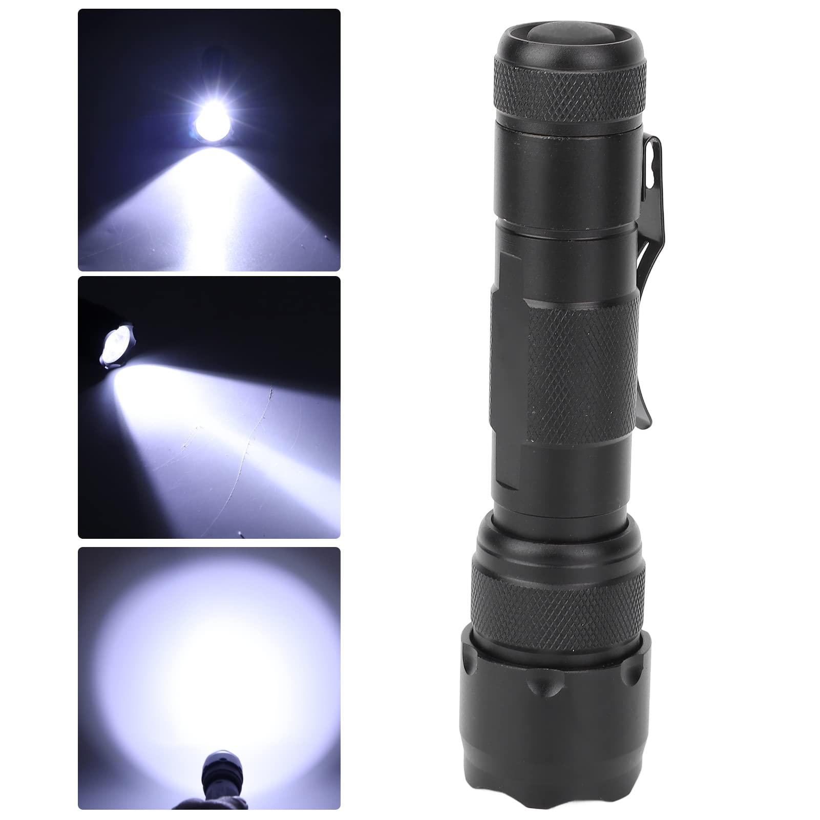 Rechargeable Flashlight High Lumens, Small Bright LED Flashlight 1000 Lumens Powerful Flash Light Waterproof IPX5, 5 Modes Tactical Flashlights for Camping Emergency