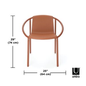 Umbra Ringo Comfortable Seating Indoors and Outdoors, Weather-Resistant, Sierra