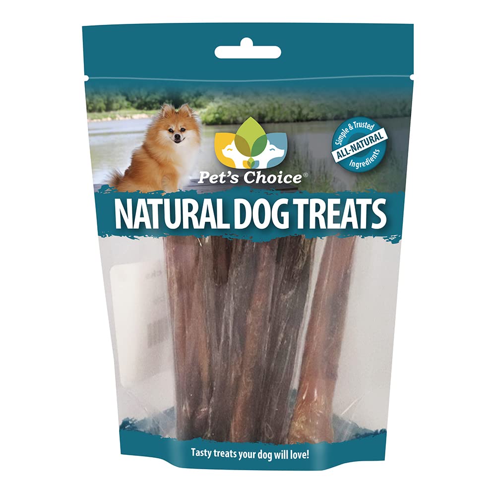 Pet's Choice Premium Bully Sticks, 6", 6pk, Brown (CW6-PZ6)