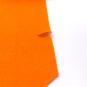 Acrylic Felt Fabric Pre Cuts, 1 Yard, 72 by 36 inches in Length by Ice Fabrics - Light Orange