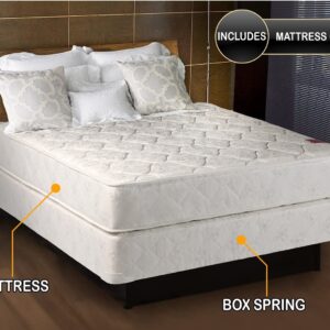 DS Solutions USA Legacy 2-Sided Full XL Size Mattress Only with Mattress Cover Protector - Orthopedic, Innerspring Coils, Fully Assembled, Long Lasting Comfort