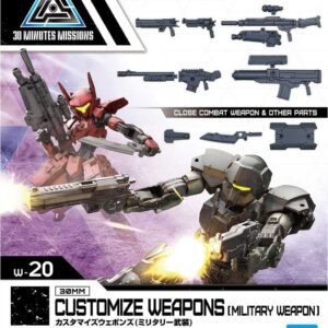 Bandai Hobby - 30 Minute Missions - #20 Customize Weapons (Military Weapon), Bandai Spirits 30 MM Model Kit